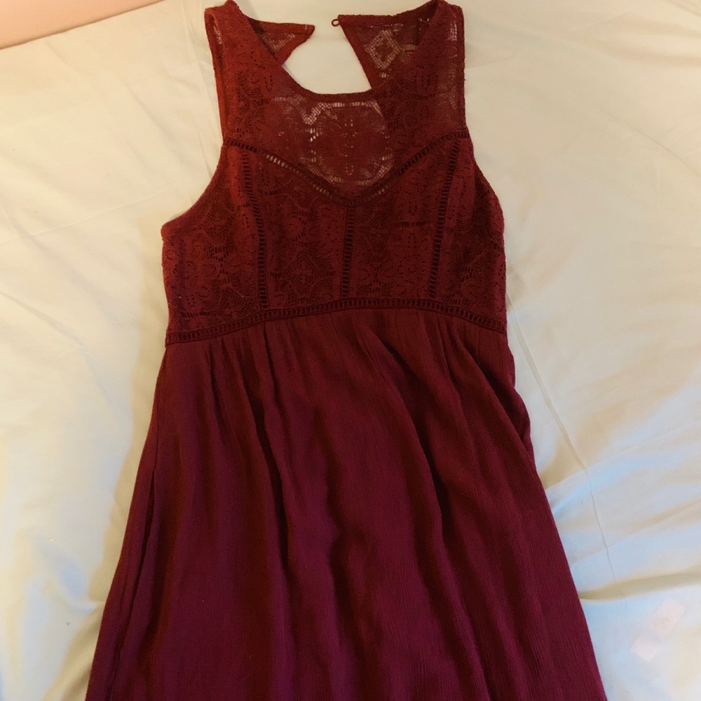 Abercrombie & Fitch Maroon Dress